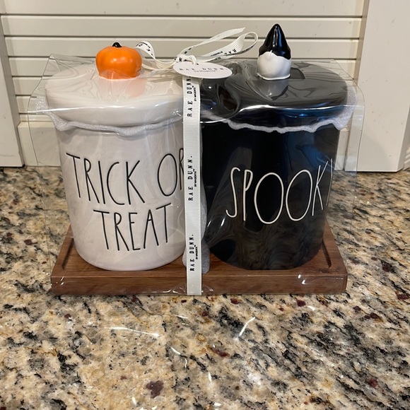 Rae Dunn Other Rae Dunn Trick Or Treat And Spooky Halloween